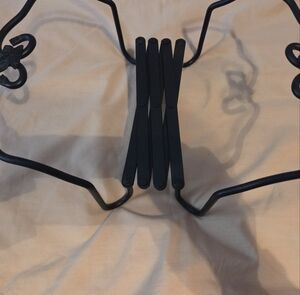 Longaberger Black Wrought Iron Collapsible Trivet